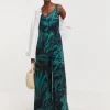 Wide Leg Strappy Jumpsuit