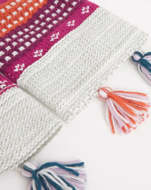 Winter Tassel Detail Scarf